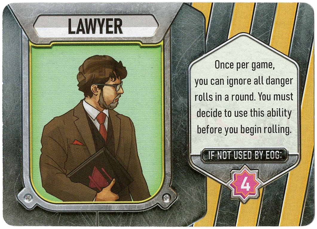 Dinosaur World: Lawyer Promo Card