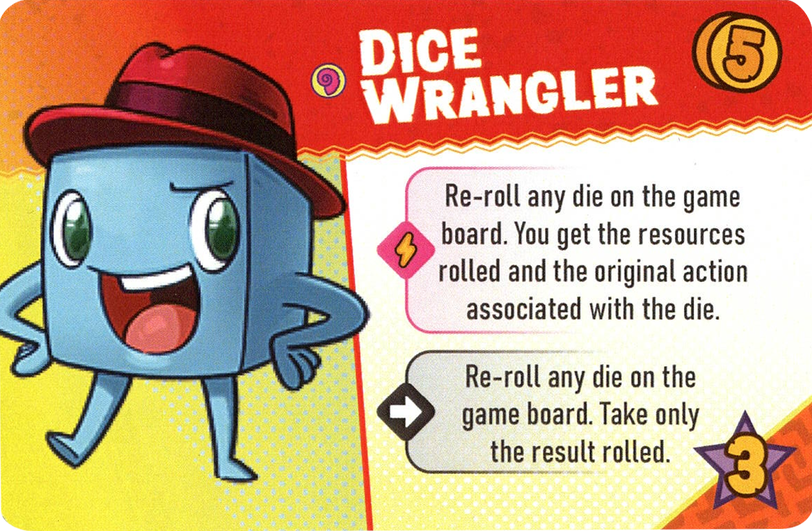 Dinosaur Island: Rawr 'n Write – Dice Wrangler Promo Card