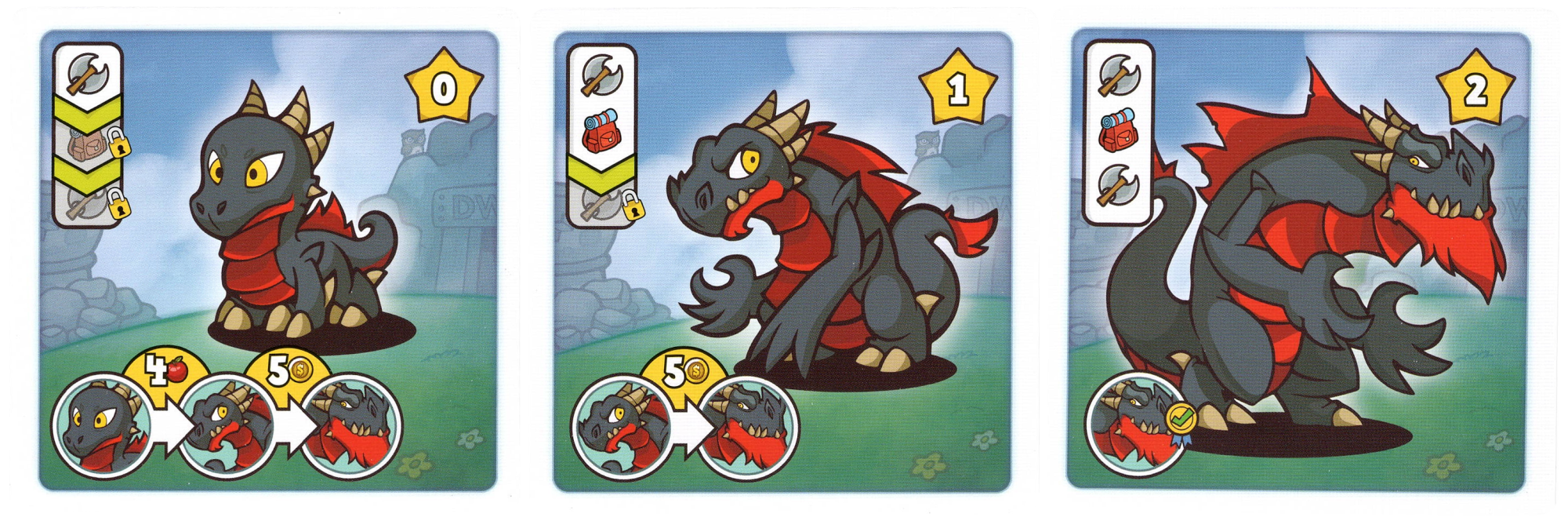 Dwar7s Spring: Dice Tower 2023 Dragon Promo Cards