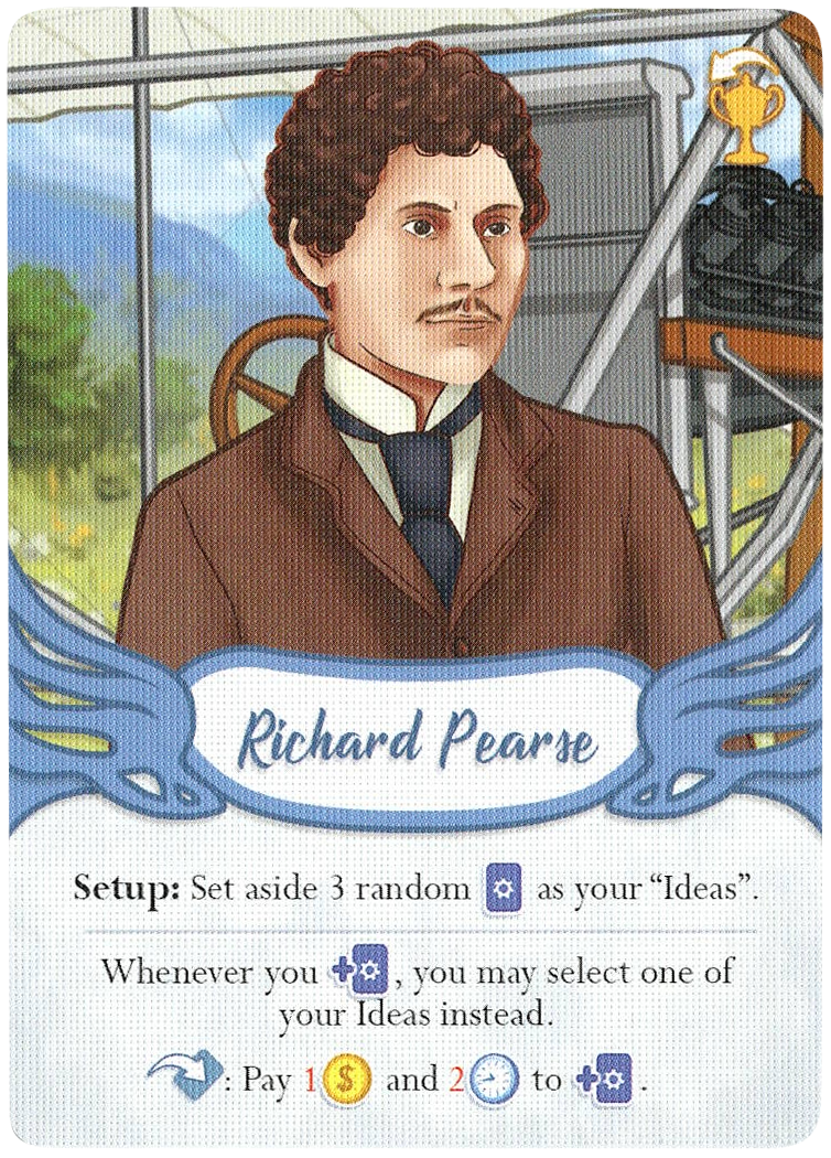 First in Flight: Richard Pearse Promo Card