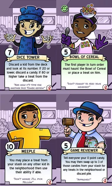 Ghosts Love Candy Too: Dice Tower 2022 Promo Cards