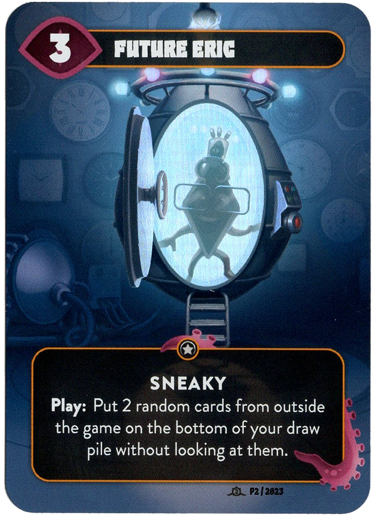 Mindbug: First Contact – Future Eric Promo Card