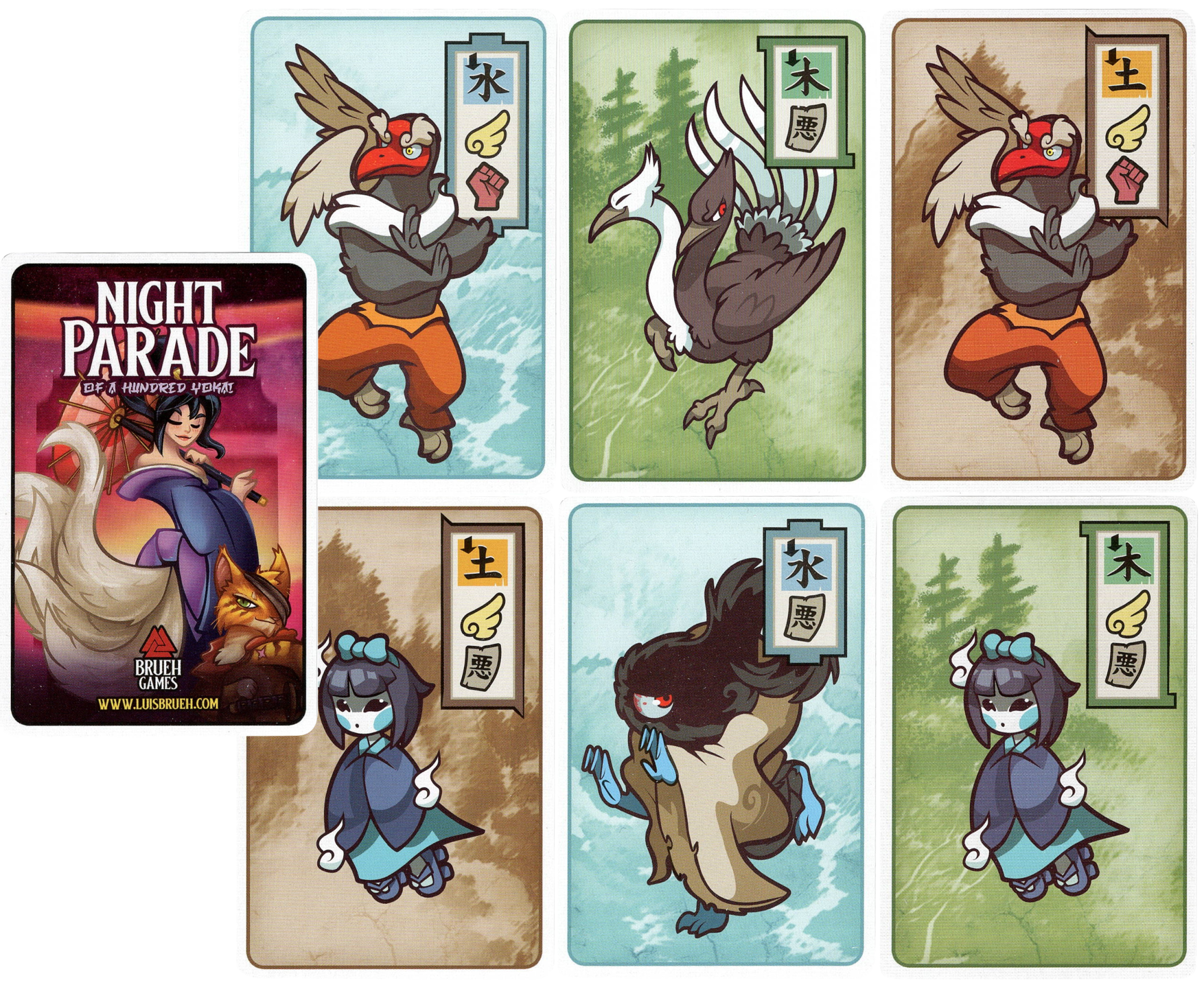 Night Parade of a Hundred Yokai: Ronin Yokai Clans Promo Pack