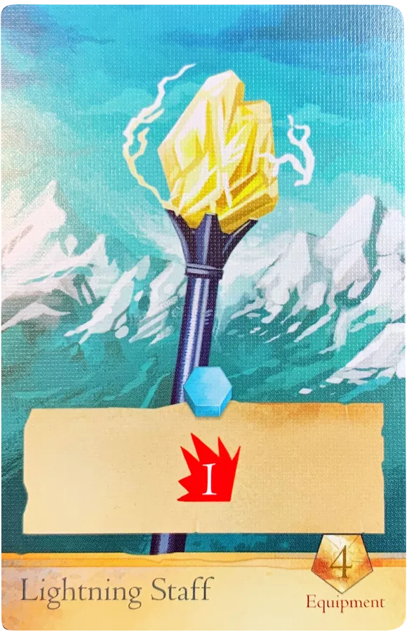 Sleeping Gods: Lightning Staff Promo Card