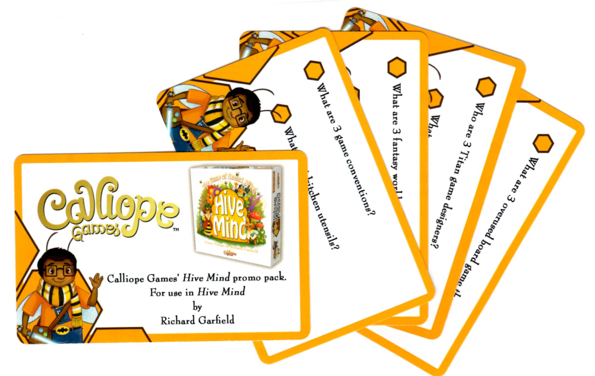 Hive Mind: Dice Tower 4 card promo set